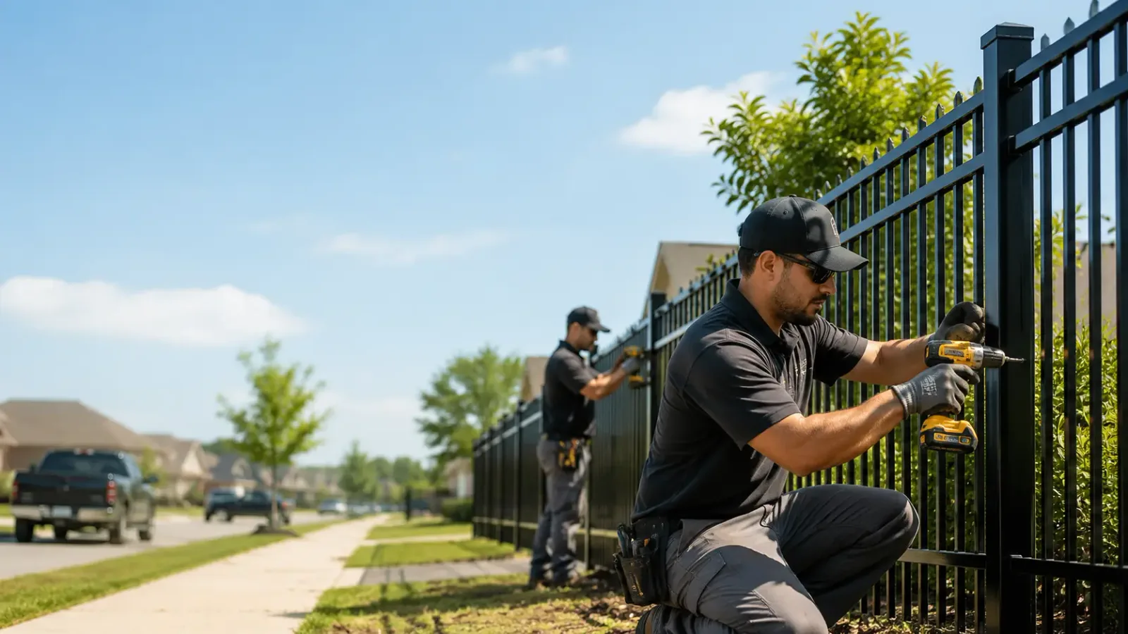 Metal Fence Installation in Lissie, TX